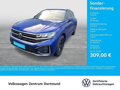 Gebraucht VW Touareg R-line 231 PS (169 kW) 2024 Lapiz blue metallic SUV