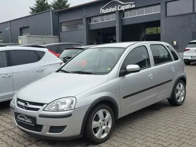 Gebraucht Opel Corsa 80 PS (58 kW) 2004 Silber Kleinwagen