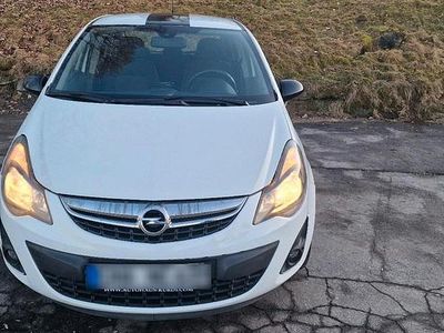 Gebraucht Opel Corsa 101 PS (74 kW) 2013 Weiß Kleinwagen