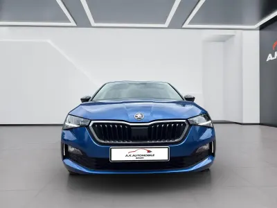 Gebraucht Skoda Scala Ambition 116 PS (85 kW) 2020 Blau Kleinwagen