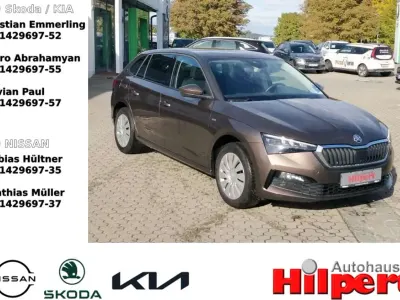 Gebraucht Skoda Scala Drive 90 PS (66 kW) 2020 Maple braun metallic Kleinwagen