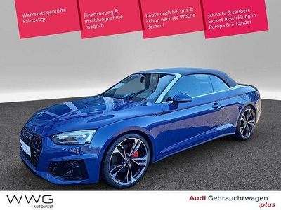 Gebraucht Audi A5 Cabriolet S-Line 265 PS (194 kW) 2023 Ascariblau metallic Cabrio