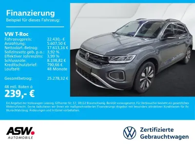 Gebraucht VW T-Roc Goal 116 PS (85 kW) 2025 Indiumgrau metallic SUV