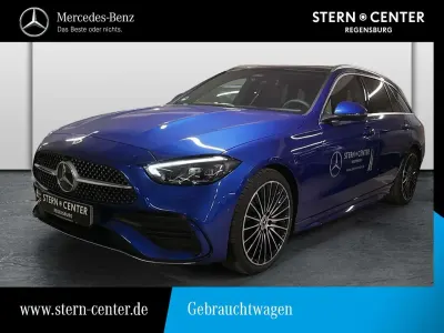 Gebraucht Mercedes C200 AMG 163 PS (119 kW) 2026 Blau Kombi