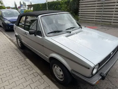 Gebraucht VW Golf Cabriolet 69 PS (50 kW) 1983 Silber Cabrio