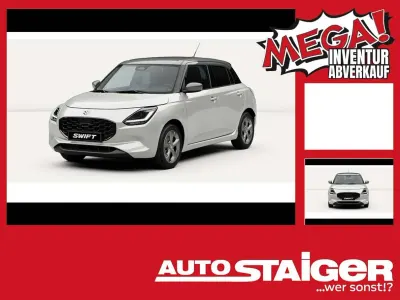 Neu Suzuki Swift Comfort+ 83 PS (61 kW) 2026 Pure white pearl metallic Kleinwagen