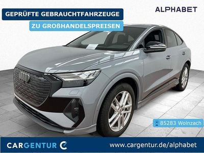 Gebraucht Audi Q4 Sportback e-tron S-Line 150 kW (204 PS) 2022 Kieselgrau SUV
