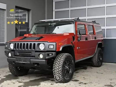 Second-hand Hummer H2 322 CP (236 kW) 2003 Roșu SUV