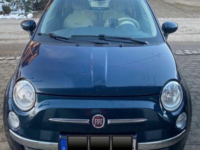 Usata Fiat 500C Lounge 69 CV (50 kW) 2014 Blu Cabrio