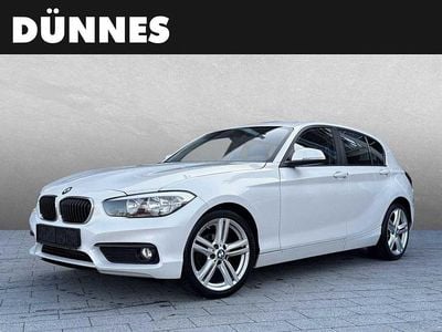 Gebraucht BMW 118 Sport Line 136 PS (100 kW) 2018 Weiß Kleinwagen