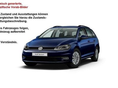 Gebraucht VW Golf VII Trendline 116 PS (85 kW) 2019 Blau Kombi