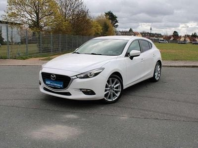 Gebraucht Mazda 3 Sports-Line 120 PS (88 kW) 2019 Weiß Limousine