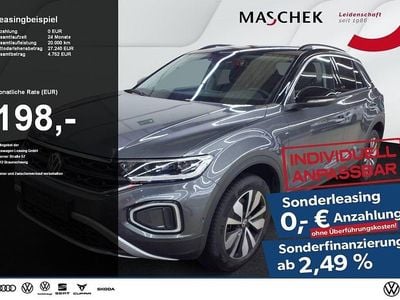 Gebraucht VW T-Roc Goal 150 PS (110 kW) 2025 Indiumgrau metallic schwarz SUV