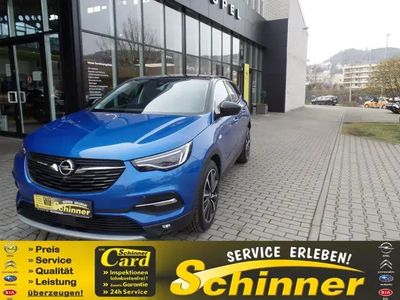 Gebraucht Opel Grandland X Ultimate 131 PS (96 kW) 2020 Erd  lackierung bright blue SUV