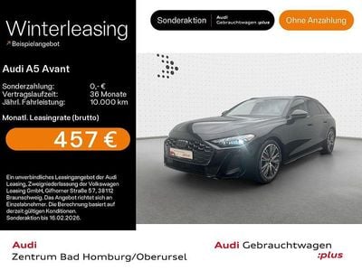 Mythosschwarz metallic Gebraucht 2024 Audi A5 S-Line Kombi | 56.490 € (Fairer Preis)
