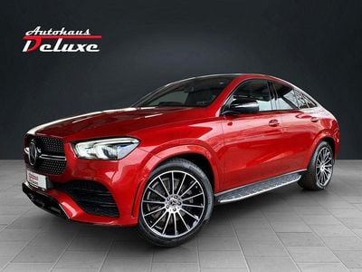 Rot Gebraucht 2022 Mercedes GLE350 AMG line Coupé | 64.900 € (Etwas zu teuer)