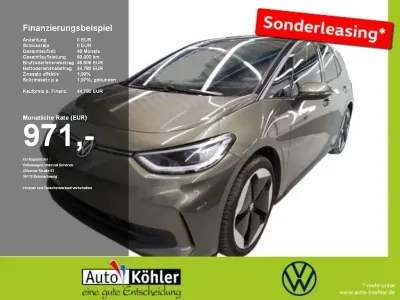 Usata VW ID.3 Pro 169 kW (231 CV) 2025 Verde Utilitaria