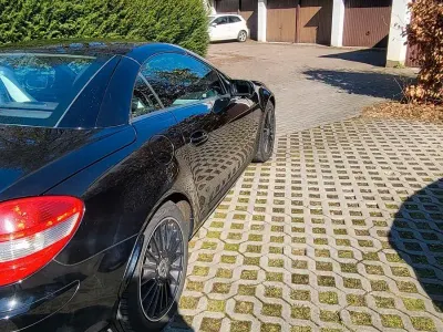 Usata Mercedes SLK200 163 CV (119 kW) 2005 Nero Cabrio