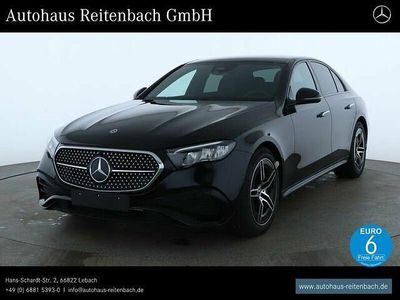 Brugt Mercedes E200 AMG 204 HK (150 kW) 2023 Sort Sedan