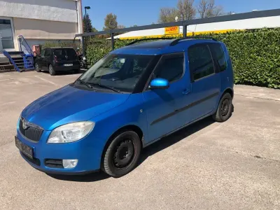 Gebraucht Skoda Roomster Comfort 80 PS (58 kW) 2007 Blau Van / Kleinbus