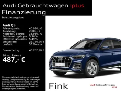 Gebraucht Audi Q5 Ambiente 286 PS (210 kW) 2022 Navarrablau metallic SUV