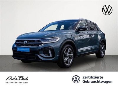 Gebraucht VW T-Roc R-line 150 PS (110 kW) 2025 Petroleum blue metallic/schwar SUV