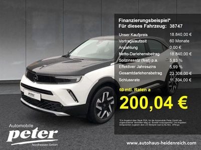 Gebraucht Opel Mokka-e Elegance 100 kW (136 PS) 2023 Weiß SUV