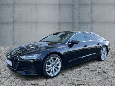 Gebraucht Audi A7 Sportback S-Line 245 PS (180 kW) 2021 Mythosschwarz metallic Kleinwagen