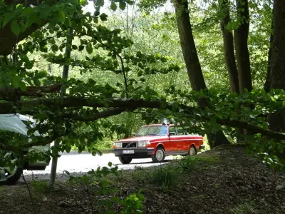 Gebraucht Volvo 245 99 PS (72 kW) 1993 Rot Kombi