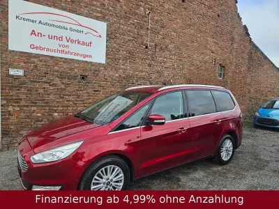 Gebraucht Ford Galaxy Titanium 190 PS (139 kW) 2018 Rot Van / Kleinbus