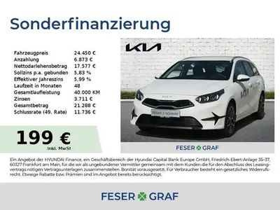 Deluxe weiss Gebraucht 2024 Kia Ceed Kleinwagen | 22.450 € (Fairer Preis)