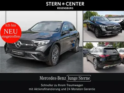 Gebraucht Mercedes GLC200 AMG 204 PS (150 kW) 2023 Metalliclack obsidianschwarz SUV