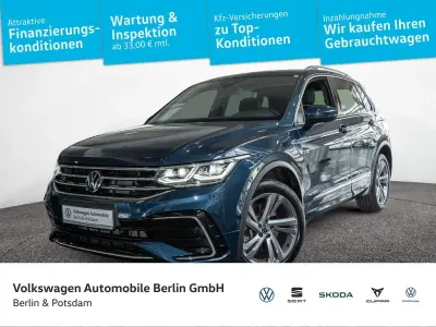 Gebraucht VW Tiguan R-line 245 PS (180 kW) 2022 Nightshade blue metallic SUV