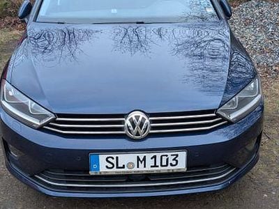 Gebraucht VW Golf Sportsvan Sound 110 PS (80 kW) 2017 Blau Van / Kleinbus