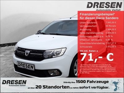 gebraucht Dacia Sandero 75 Essential Klima Fahrerprofil DAB Tel.-Vorb. Berganfahrass. Freisprech