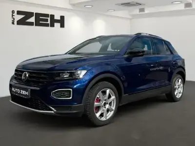 Brugt VW T-Roc Sportline 190 HK (139 kW) 2020 Blå SUV