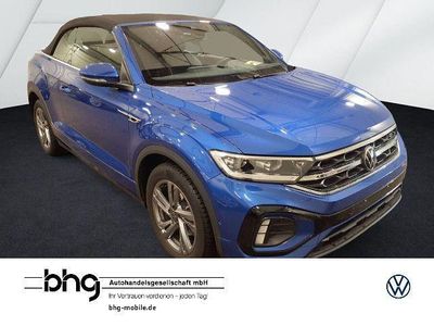 Gebraucht VW T-Roc Cabriolet R-line 150 PS (110 kW) 2025 Blau Cabrio