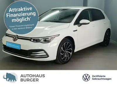 Brugt VW Golf VIII Style 150 HK (110 kW) 2022 Hvid Sedan