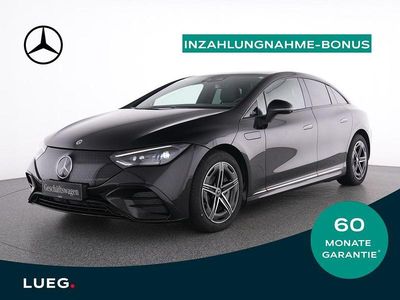 Schwarz Gebraucht 2024 Mercedes EQE350 AMG Limousine | 53.999 € (Fairer Preis)