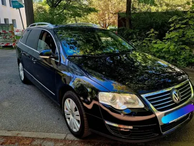 Gebraucht VW Passat Highline 140 PS (102 kW) 2008 Schwarz Kombi