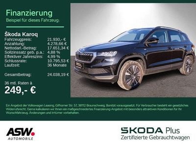 Schwarzmagic perleffekt Gebraucht 2022 Skoda Karoq Tour SUV | 21.930 € (Etwas zu teuer)