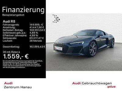 Daytonagrau perleffekt Gebraucht 2022 Audi R8 Coupé Performance Coupé | 149.999 € (Superpreis)