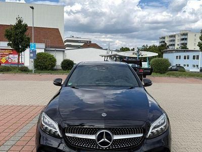 Schwarz Gebraucht 2018 Mercedes C200 AMG line Limousine | 27.950 € (Teuer)