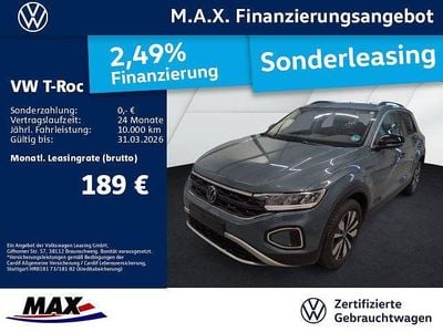 Petroleum blue metallic Gebraucht 2025 VW T-Roc Goal SUV | 22.279 € (Fairer Preis)