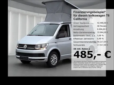 Gebraucht VW California Coast 150 PS (110 kW) 2016 Silber Van