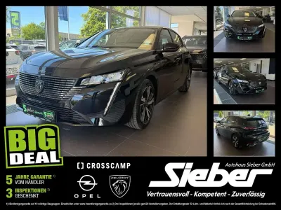 Gebraucht Peugeot 308 Allure 131 PS (96 kW) 2023 Lackierung schwarz perla nera Limousine