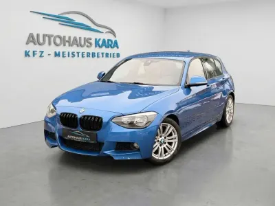 Brugt BMW 116 M Sport 136 HK (100 kW) 2012 Blå Hatchback