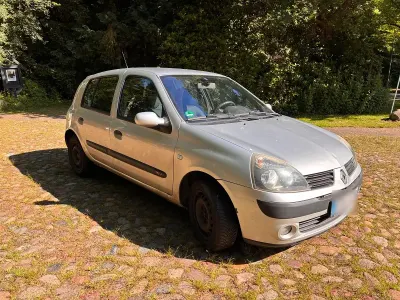 Gebraucht Renault Clio 2005 Silber Kleinwagen