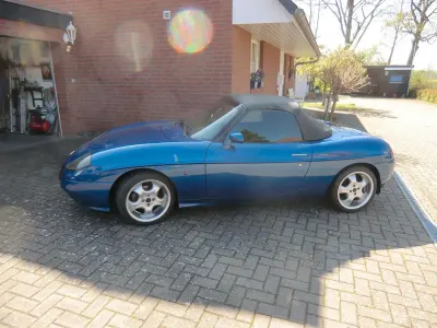 Gebraucht Fiat Barchetta 131 PS (96 kW) 1996 Blau Cabrio