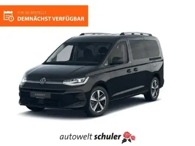 Neu VW Caddy Maxi 122 PS (89 kW) 2026 Schwarz Van / Kleinbus